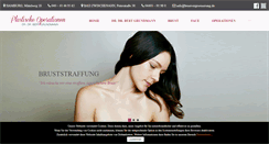 Desktop Screenshot of brustvergroesserung.de